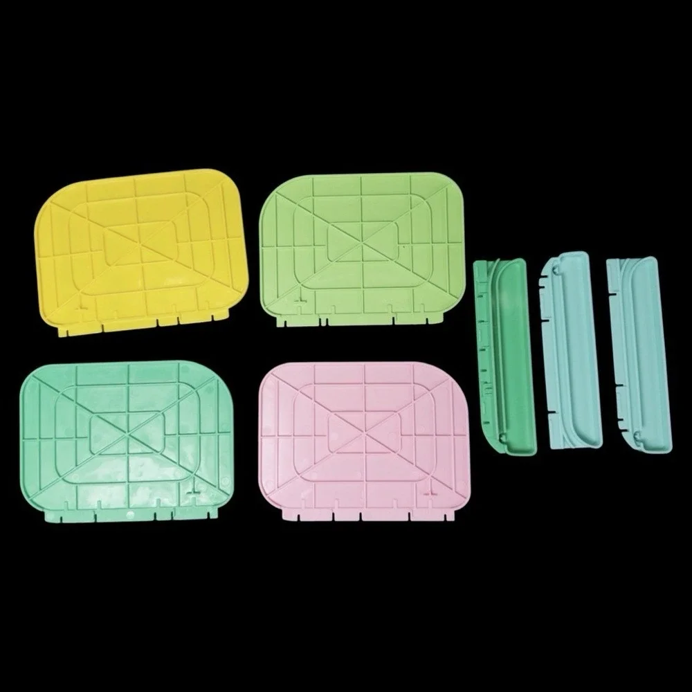 Gabby's Purrfect Dollhouse Room Ledges & Floor Attachment Replacements Lot of‎ 7